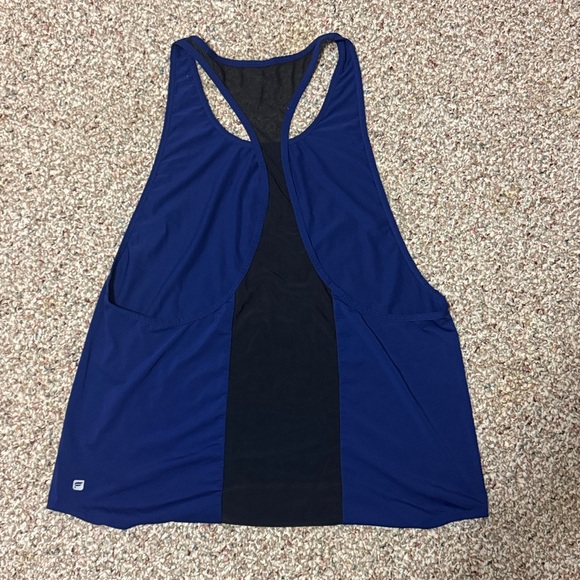 Fabletics Royal Blue Racerback Tank Top - Picture 3 of 3